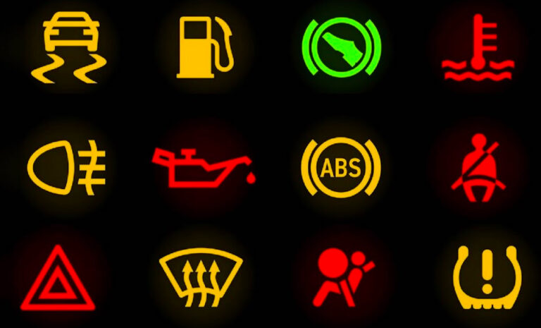 Tractor Dashboard Symbols and Warning Lights - Griffle