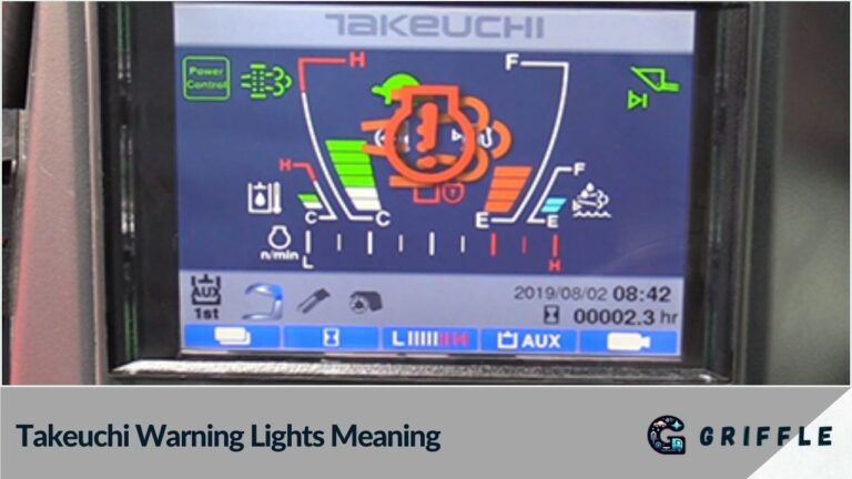 Takeuchi Warning Lights Meaning