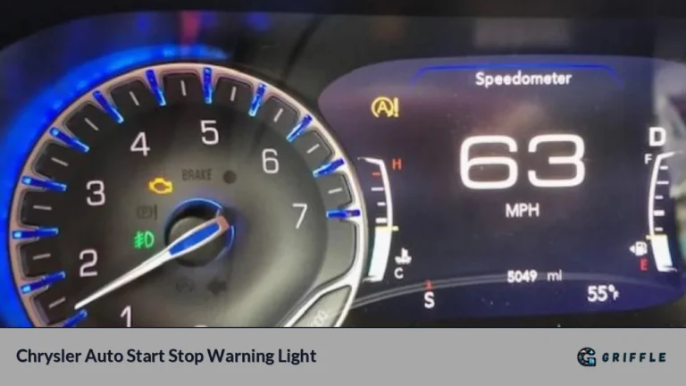 Chrysler Auto Start Stop Warning Light