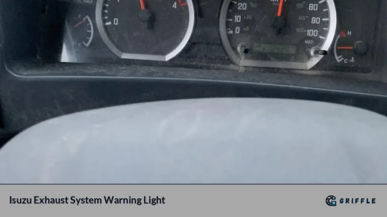 Isuzu Exhaust System Warning Light