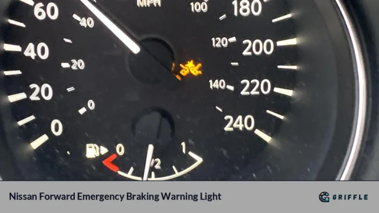 Nissan Forward Emergency Braking Warning Light