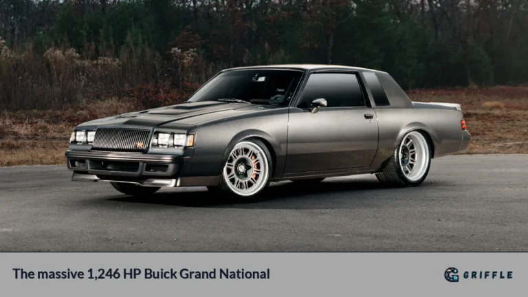 The massive 1,246 HP Buick Grand National