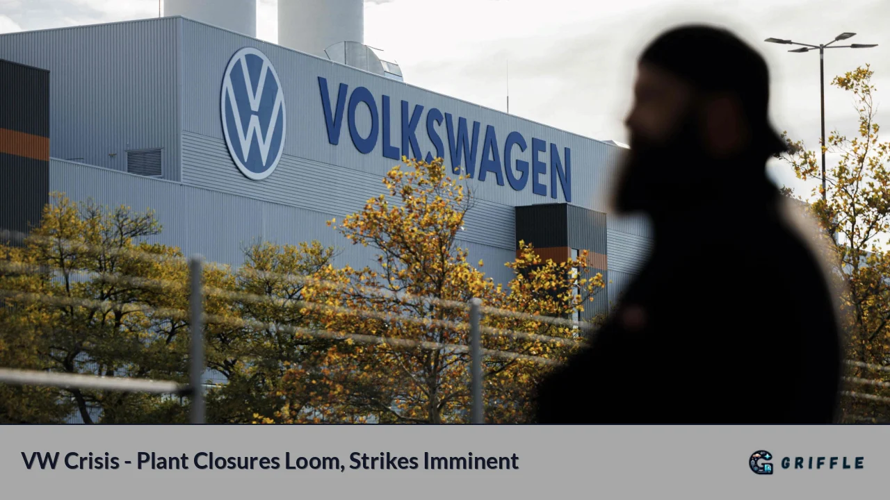 VW Crisis - Plant Closures Loom, Strikes Imminent