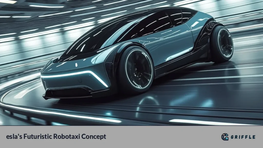 esla's Futuristic Robotaxi Concept