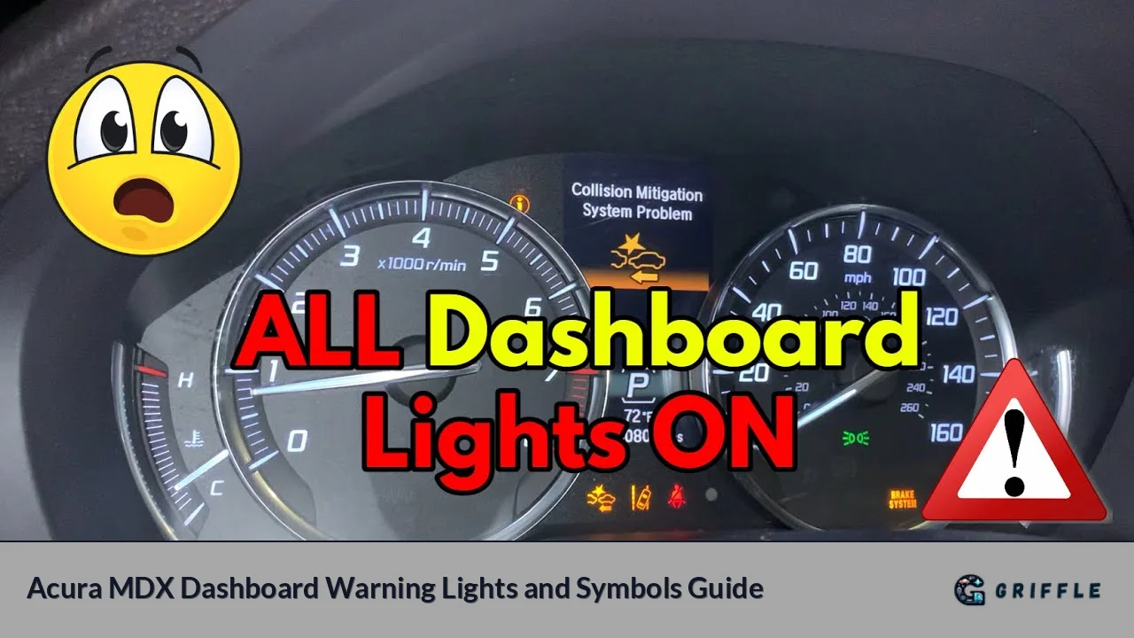 Acura MDX Dashboard Warning Lights and Symbols Guide