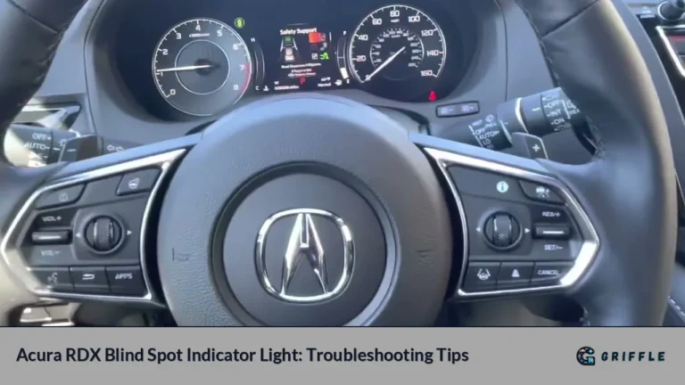 Acura RDX Blind Spot Indicator Light: Troubleshooting Tips