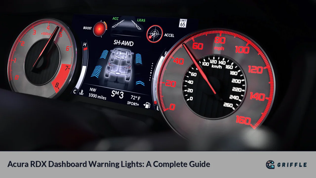 Acura RDX Dashboard Warning Lights: A Complete Guide