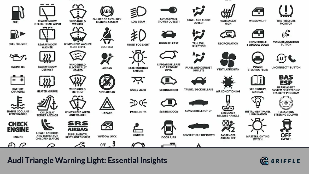 Audi Triangle Warning Light: Essential Insights