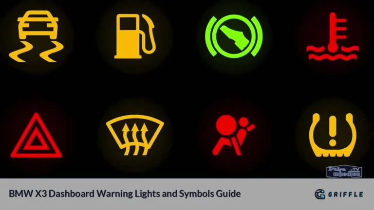 BMW X3 Dashboard Warning Lights and Symbols Guide