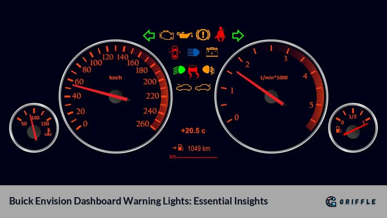 Buick Envision Dashboard Warning Lights: Essential Insights