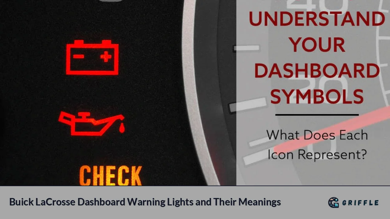 Buick LaCrosse Dashboard Warning Lights and Their Meanings