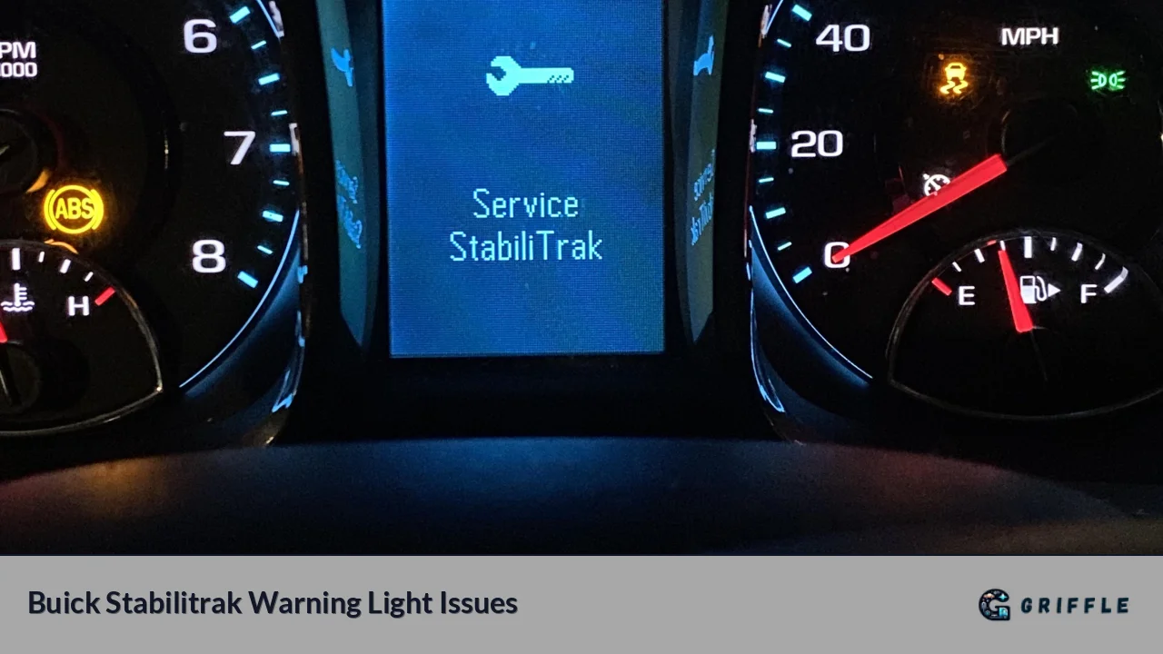 Buick Stabilitrak Warning Light Issues