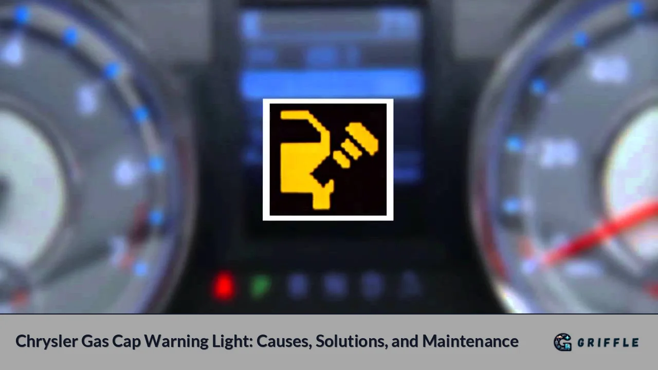 Chrysler Gas Cap Warning Light: Causes, Solutions, and Maintenance