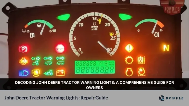 John Deere Tractor Warning Lights: Repair Guide