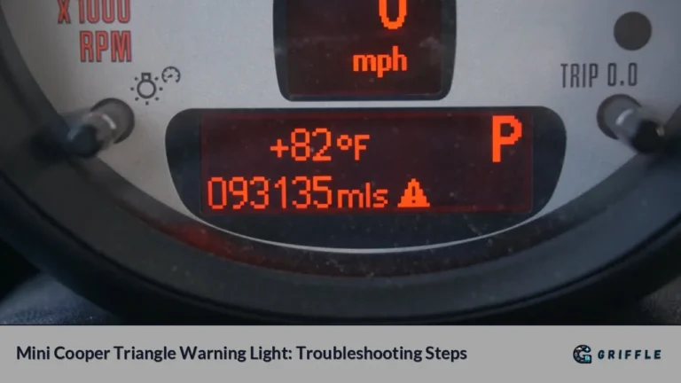 Mini Cooper Triangle Warning Light: Troubleshooting Steps