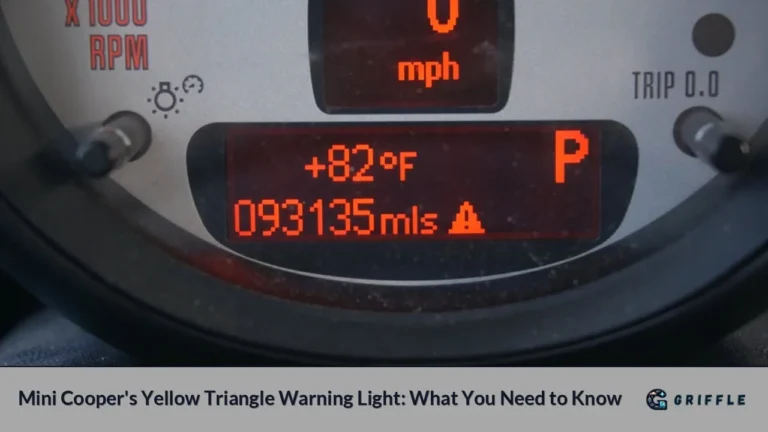 Mini Cooper's Yellow Triangle Warning Light: What You Need to Know