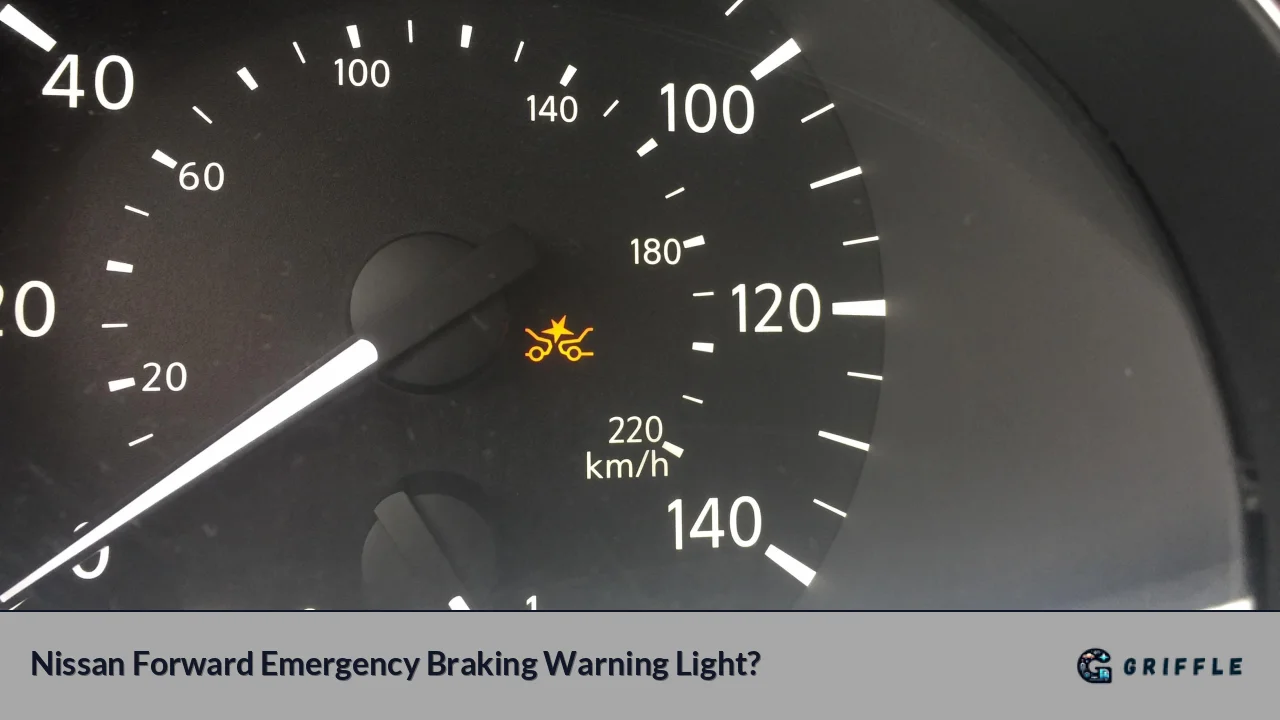 Nissan Forward Emergency Braking Warning Light?