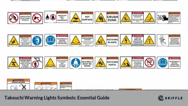 Takeuchi Warning Lights Symbols: Essential Guide