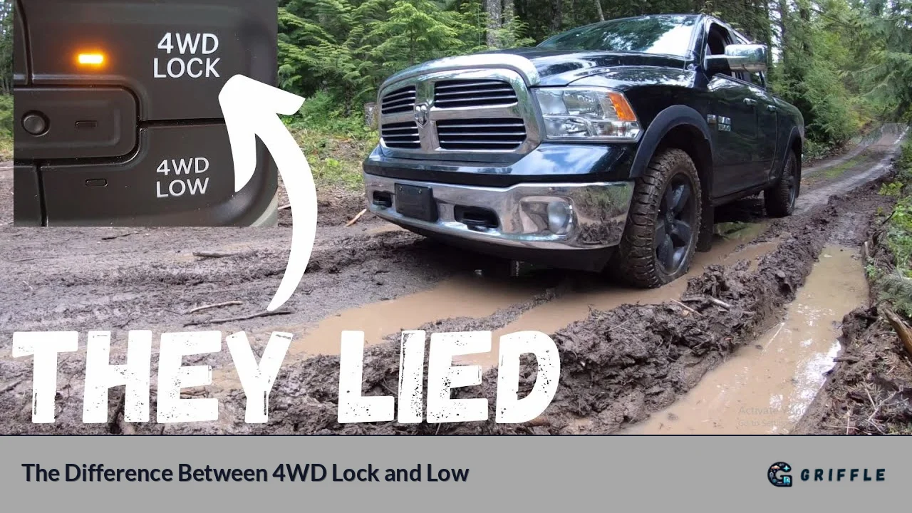 The Difference Between 4WD Lock and Low