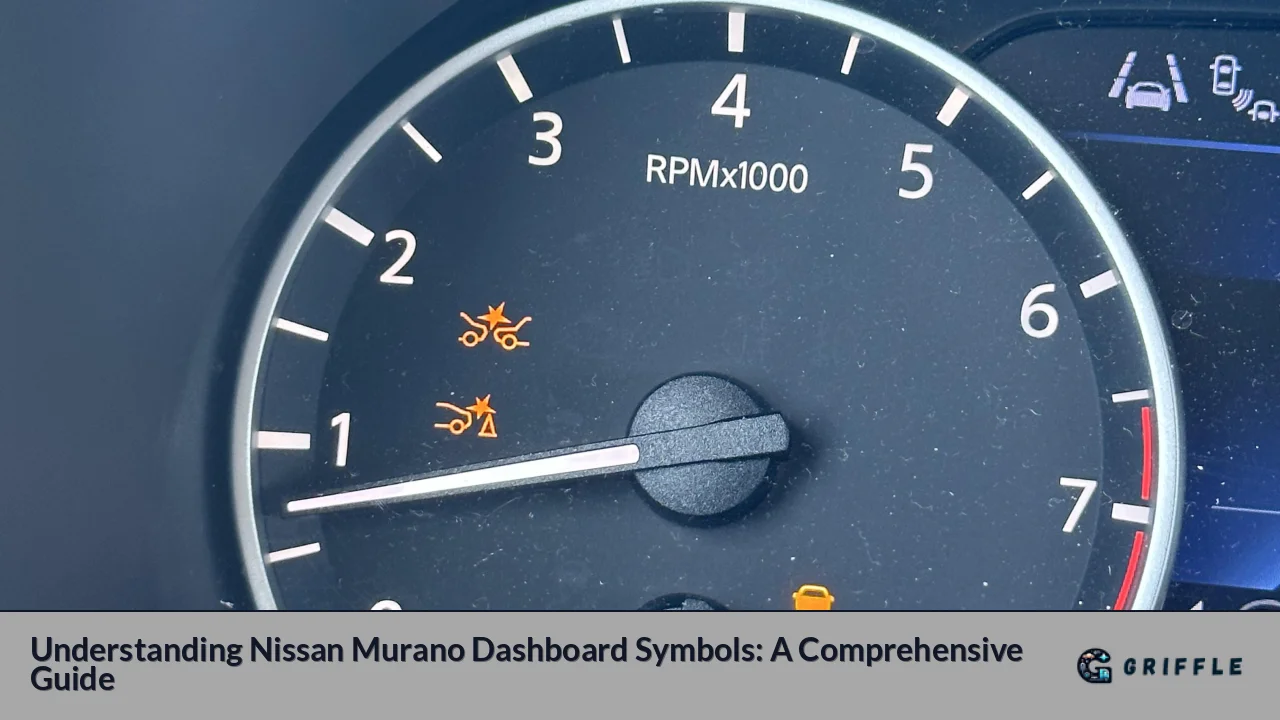 Understanding Nissan Murano Dashboard Symbols: A Comprehensive Guide